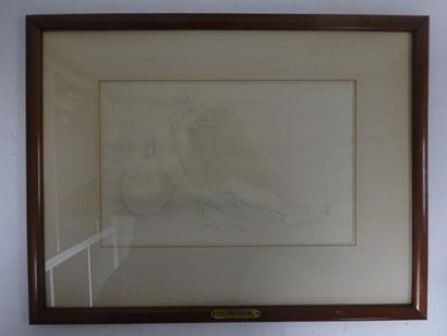 Charles DESPIAU (1874-1946)


Modèle nu assis.

Dessin...