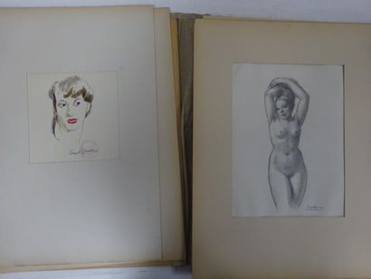 Ecole du XXème siècle


Lot de dessins au...