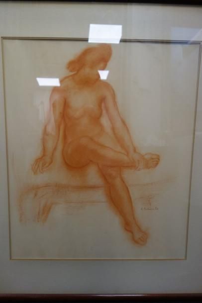 Paul BELMONDO (1898-1982)


Nu assis.

Dessin...
