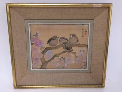 LIAO Xin Xue (1906-1958) 


Poussins sur...