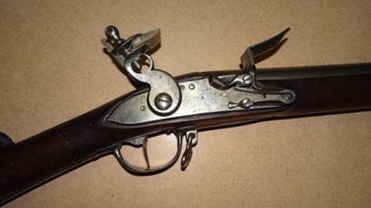 FRANCE.

Fusil d'infanterie. Modèle à silex....