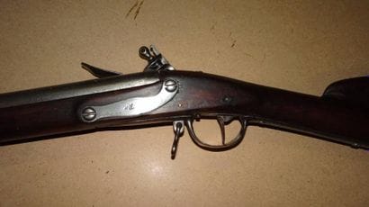 FRANCE.

Fusil d'infanterie. Modèle à silex....