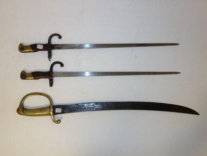 FRANCE

Deux baïonnettes modèle 1874.

Lames...
