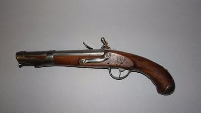 FRANCE.

Pistolet à silex. Modèle 1763-66.

Canon...