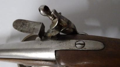 FRANCE.

Pistolet à silex. Modèle 1763-66.

Canon...