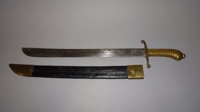 BAVIERE. 

Glaive. Modèle 1838.

Garde en...