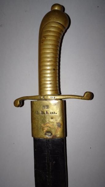 BAVIERE. 

Glaive. Modèle 1838.

Garde en...