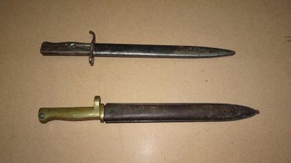ALLEMAGNE

Deux baïonnettes MAUSER 98 Ersatz...