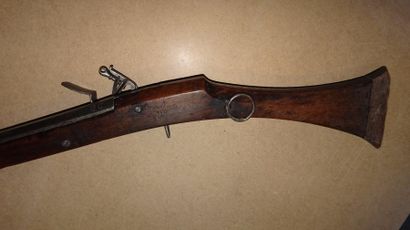 BELGIQUE

Fusil de traite. XIXème siècle.

Canon...