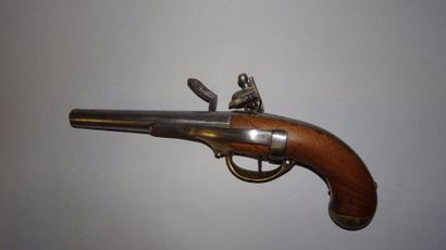FRANCE.
Pistolet à silex. Modèle 1777 1 Type....