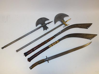 ASIE :

- sabre indochinois.

Monture en...