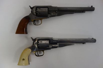 ETATS-UNIS

Deux revolvers à percussion à...