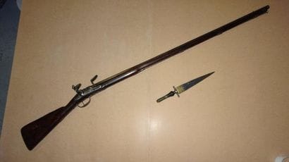 FRANCE.

Fusil d'infanterie. Modèle pré règlementaire....