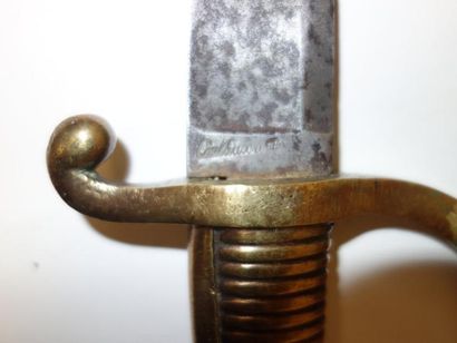 FRANCE

Deux sabres briquets d'infanterie,...