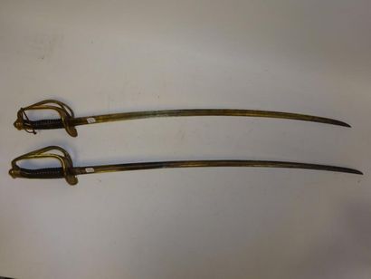 FRANCE

Deux sabres de cavalerie légère,...