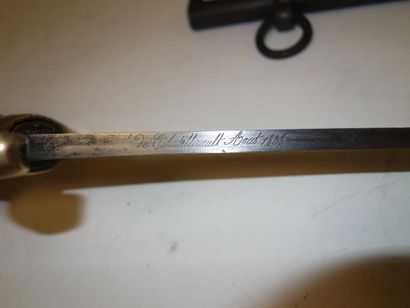 FRANCE

Manufacture Royale de Châtellerault.

Sabre...