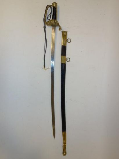 FRANCE

Sabre d'officier de marine, modèle...