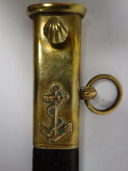 FRANCE

Sabre d'officier de marine, modèle...