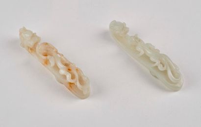 CHINE


Deux fibules en jade à décor de tête...