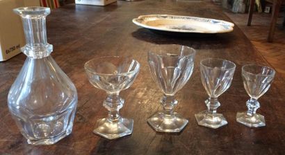BACCARAT

Partie de service de verres en...