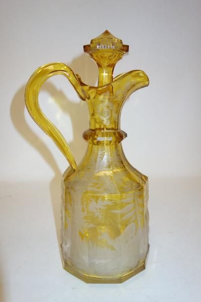 BOHEME


Paire de carafes en verre doublé...