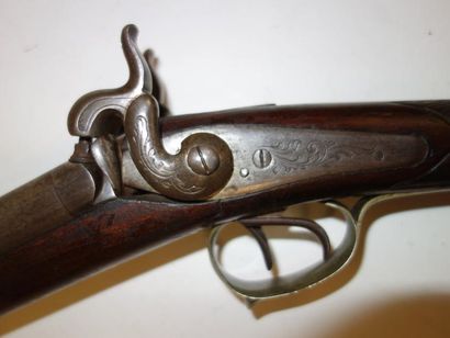 Fusil de chasse d'enfant, à percussion.

Platines...