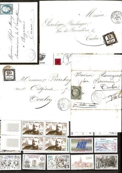 FRANCE et divers pays

Ensemble de timbres...