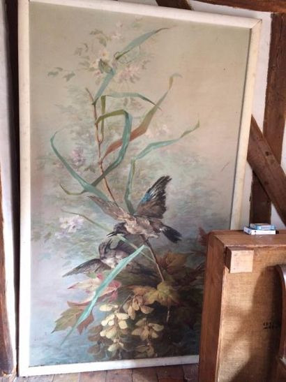 Ecole du XXème siècle


Couple d’oiseaux.

Huile...