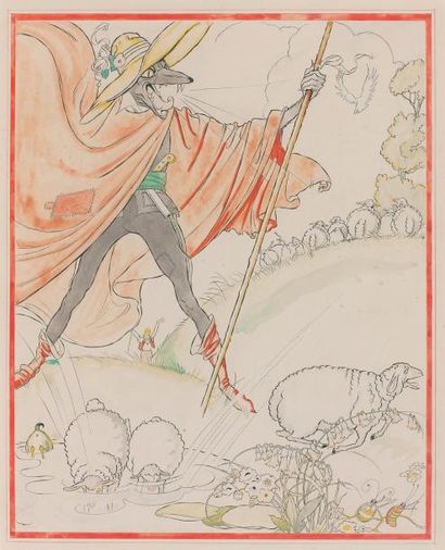 Félix Lorioux (1872-1964)

Le Loup devenu...