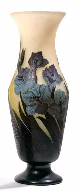 ÉTABLISSEMENTS GALLÉ
Grand vase balustre...