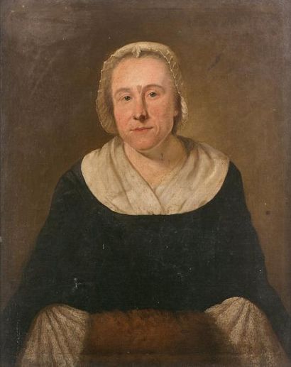 Ecole française du milieu du XVIIIème siècle

Portrait...