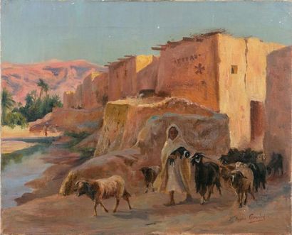Eugène GIRARDET (1853-1907)

Bergère et son...