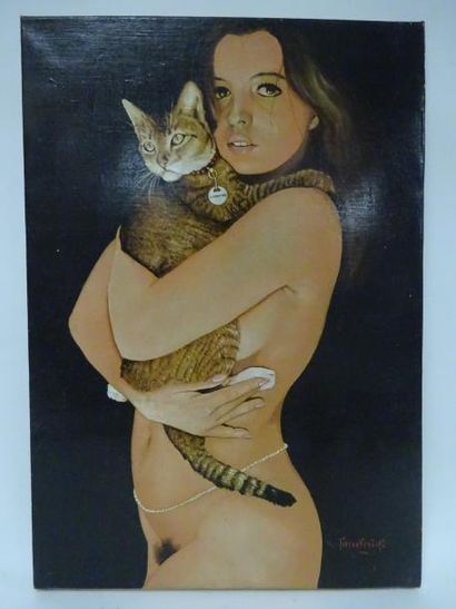 Pierre FERIOLI (1920)


Femme au chat. 

Huile...