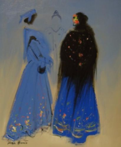 Juan BENITO (1944) 


Arlésiennes.

Huile...