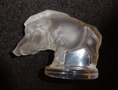 LALIQUE FRANCE


Sanglier. 

Presse papier...
