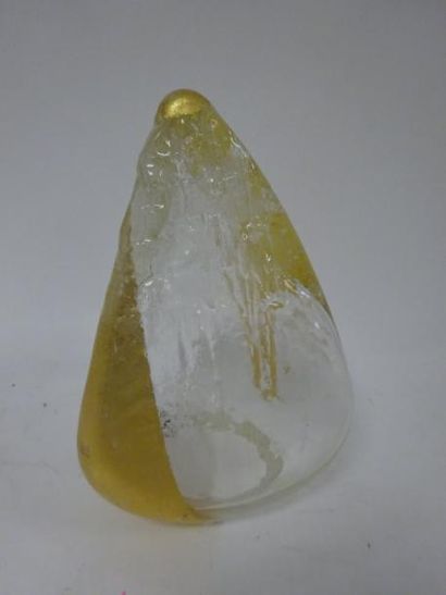 Isabelle BAS (1958) 


Vase en verre transculide...