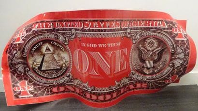 Karl LAGASSE (1981)


One Dollar, 2013. 

Sculpture...