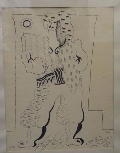 Jean LURÇAT (1892-1966)


Portrait d'homme...