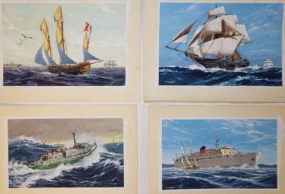 PIERRE JOUBERT (1910-2002)


Lot de quatre...