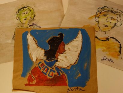 Gaetano FESTA (1938-1988)


Lot de dessins...