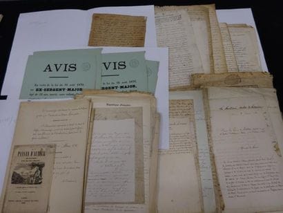 DOCUMENTS divers des XVIIème, XVIIIème et...