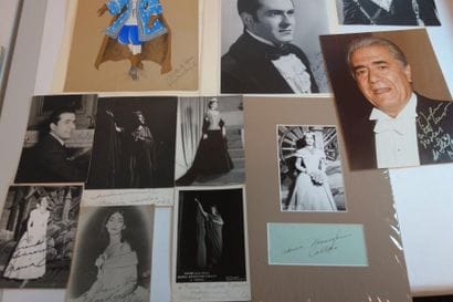 Lot de documents sur Maria Callas et divers...