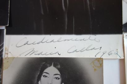 Lot de documents sur Maria Callas et divers...