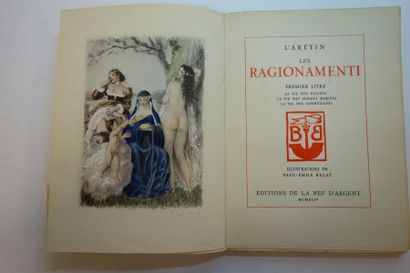 [L'Arétin]

Les Ragionamenti (2 volumes).

Bruxelles,...