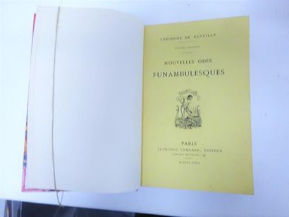 Lot de livres :

- BANVILLE (Théodore de)

Les...