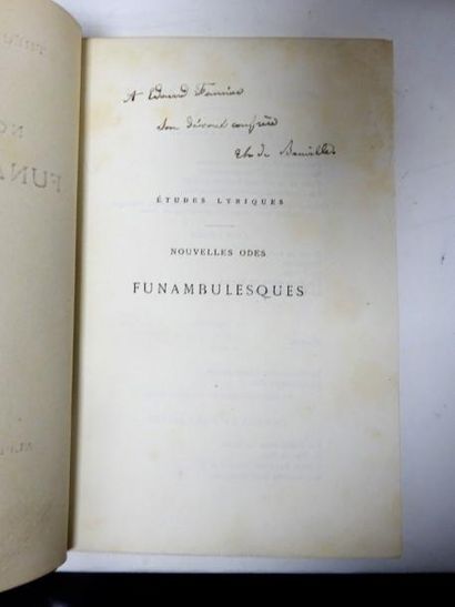 Lot de livres :

- BANVILLE (Théodore de)

Les...