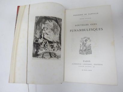 Lot de livres :

- BANVILLE (Théodore de)

Les...