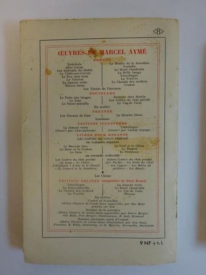 AYME (Marcel)


Uranus. 

Gallimard, collection...