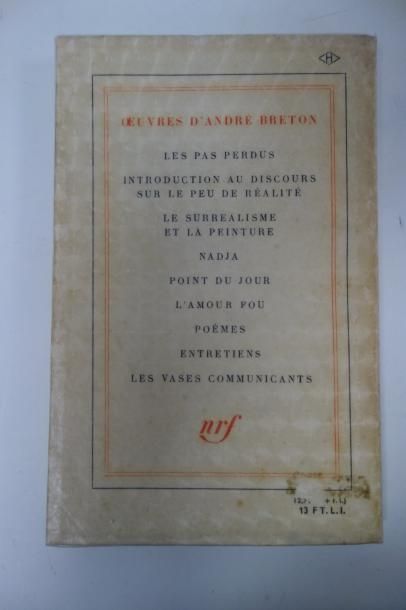 BRETON (André)


- La Lampe dans l’Horloge....
