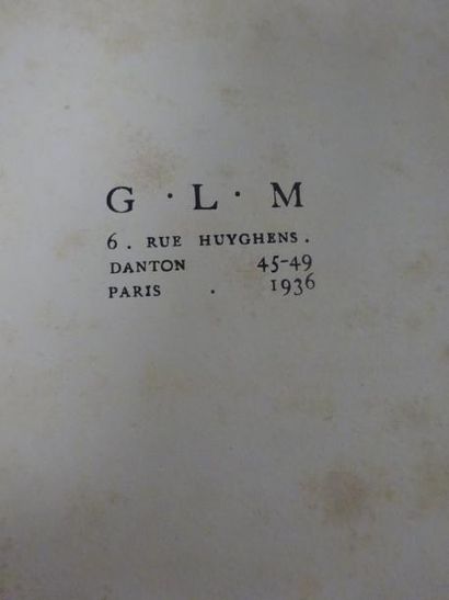 CHAR (René)


Moulin premier.

Paris, GLM,...